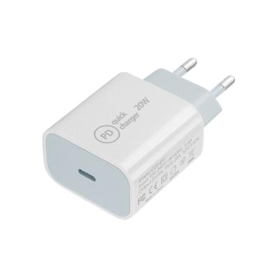 China Charging Your Mobile Phone Charger PD 18W Fast Type-C USB Power Adapter PD 20w Usb Charger Interface For Phone12 for sale