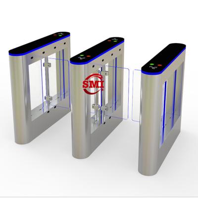 China 304 stainless steel drawing swing gate, anti-collision turnstile gate, STDZ29 access control swing gate for sale