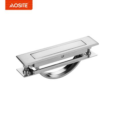 China Modern Hot Sale Concealed 180 Recessed Turn Cabinet To Handle Internal Zinc Alloy Tatami Handle for sale