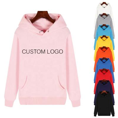 China 100% Custom Hoodie Men Women Logo Printing Oversized Outdoor Pullover Cotton Anti-wrinkle Unisex Custom Pullover Hoodies for sale