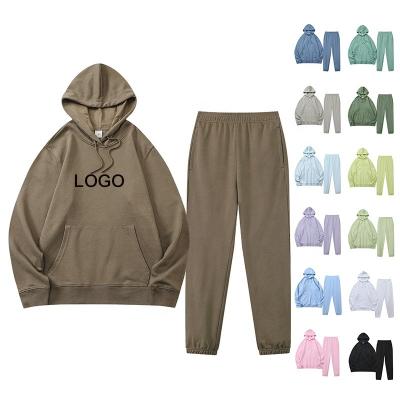 China 2022 New Arrival Best Hoodie Anti Shrink Set Legging With Hoodie Set Pastel Color Hoodie Set for sale