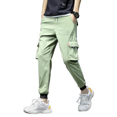 China 2019 Manufacturer Wholesale Custom Printing Logo Adult Cotton Trousers Mens Anti-Static Cargo Pants for sale