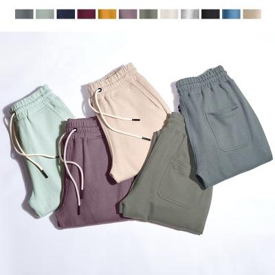 China Custom Made 100% High Quality Cotton Anti-Wrinkle Sports Pants For Men Stree Wear Sweater Panties for sale