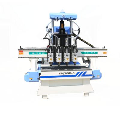 China Factory CE Certificated 6.0KW High Speed ​​Wood Working CNC Router 4 Axis for sale