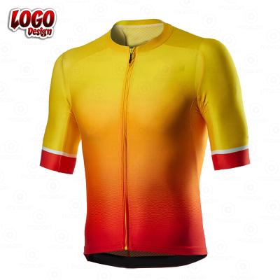 China 2021 Breathable Cycling Jersey Short Sleeve Clothes Maillot Ciclismo MTB Bike Wear Cycling Jerseys Breathable Racing Tops for sale