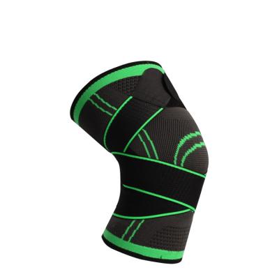 China Breathable Fitness Safety Knee Support Brace Compression Sleeves With Elastic Bandage For Lifting Walking for sale