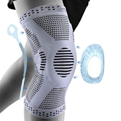 China Non Slip Knee Support Braces with Patella Gel Pad and Side Spring Stabilizers Medical for Weightlifting Gym Workout Sports Working Out for sale