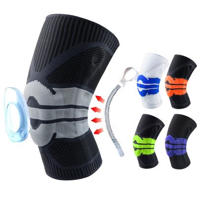 China 2021 New Universal Thick Knee Brace Patella Silicone-padded Arthritis Knee Support for sale