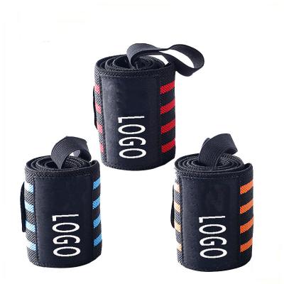 China 2021 Best Wear Resistant Athletics Gym Wrist Wraps Guard Powerlifting Wrist Wraps Band Support for sale