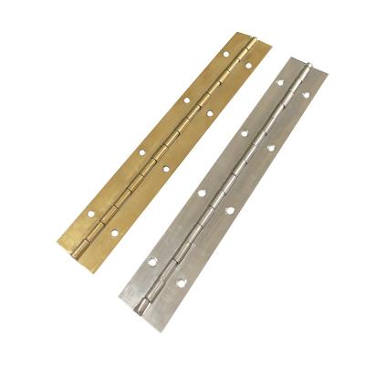 China 201 Stainless Steel Traditional Long Row Hinge Folding Light Box Hinge Piano Hinge Door And Window Hardware Wholesale for sale