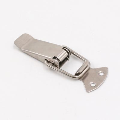 China Cookware 110mm Toggle Hook Latches Stainless Steel Latch Spring Latch for Trunk Crate Box and Chest for sale