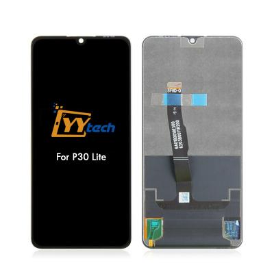 China YYtech LCD Mobile Cell Phone Touch Screen Touch Screen Show Phone LCD Pantalla For P30 Lite 6.15 inch LCD for sale