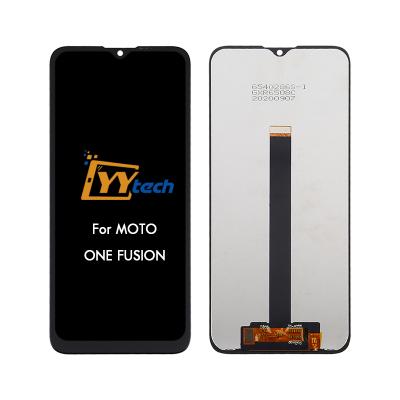 China YYtech Full LCD Screen Digitizer Assembly For Motorola One Fusion Celulares LCD Touch Display Digitizer 6.5 Inch for sale