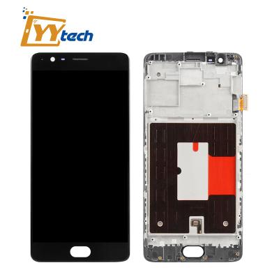 China YYtech Pantalla Mobile Phone LCD Touch Screen Digitizer Assembly Show LCD Display Movil For OnePlus 3T 5.5 inch for sale