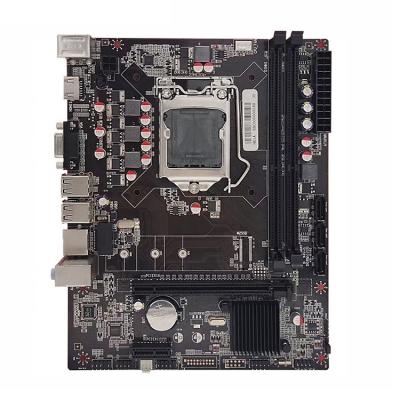 China Desktop H61 Computer Motherboard 1155 LGA  RAM 16G HD Audio Systemboard Double DDR3 PC Mainboard for sale