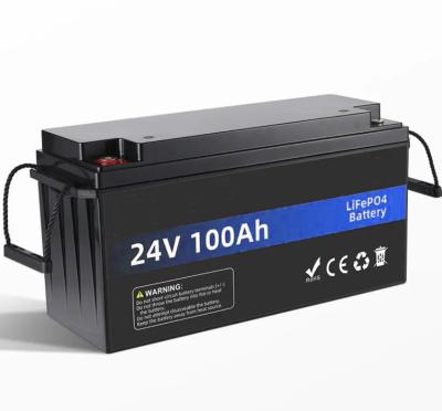 China Deep Cycle Lifepo4 24V 100Ah Lithium Ion Battery Pack High Quality For Solar System for sale