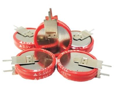 China NCE5R5Vl05FSA Speciale Voeding Supercapacitor 1.0F 5.5V voor Instrumentengebied Te koop