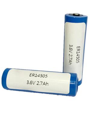 China 3.6V 2200mAh Li Socl2 Battery , ER14505M High Capacity Lithium Battery for sale