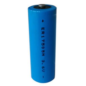 China Stable Load Voltage Li Socl2 Rechargeable Battery , ER17505M Li Socl2 Battery for sale