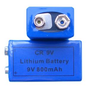 China Van de het Lithiumbatterij van CR9V 800mAh LiMnO2 Machtstype 400mA Maximum Impulsstroom Te koop