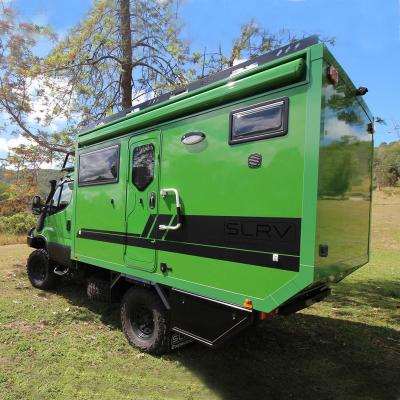 China Expedition 8x8 Overland Camper Truck Box High Intensity Pickup Kinlife Camper Truck For Sale for sale