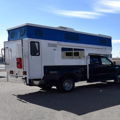 China Travel Trailer 10ft Pickup Truck Camper Slide On Truck Camper Trailer for sale