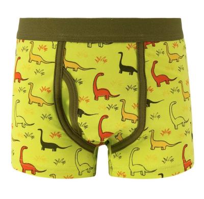 China Kids S Thermal Cute Underwear Boys Durable Light Weight Modal High Quality And Breathable Blue Yellow Spandex OEM Quantity for sale