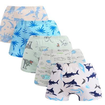 China 2021 Boys Thermal Panties Underwear Kids Pack Sale Cartoon Cotton Boxer Briefs For Boys OEM Spandex Style Casual Time To Lead Type Hot for sale