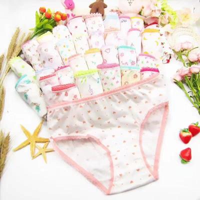 China 100%Cotton Cute 100% Cotton Girl Panties for sale