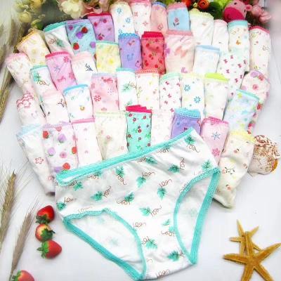 China 100%Cotton Girl's Breathable Cute Panties for sale