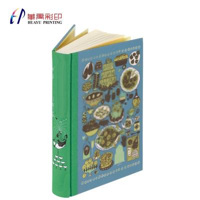 China paper & Paperboard book printed food and drink casebound for sale