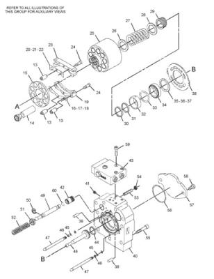 Chine 299-5790 20R3400 Pour la voie CAT D7R II D7R XR HPR135 PUMPE GP-PISTON IMPLEMENT de direction pompe principale hydraulique marché après-vente à vendre