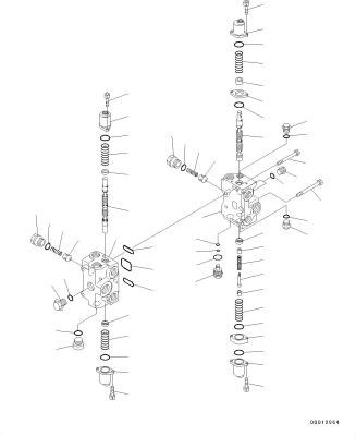 China 709-82-12600 7098212600 709-83-12600 709-84-12600 Für Komatsu WA150-6 WA100-5 WA150-5 RADENLOADER Hydraulische Hauptsteuerventile Baumaschinenteile Nachrüstwaren Hochwertiges Original zu verkaufen