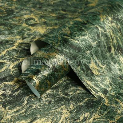 China Wallpaper Marble Design Breathing Metallic Wallpaper for sale