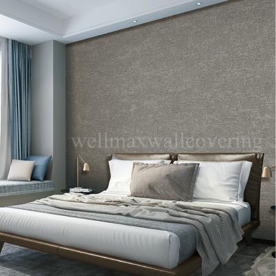 China Breathing Plain Colors Eco Friendly Hotel Waterproof Fabric 2.8m Wallcovering Fabric Vinyl Width Seamless Fabric for sale