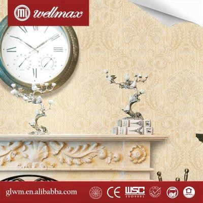 China Wellmax breathing wallcovering most professional wallpaper manufacturer in China/CE Certificated/ISO 9001 for sale