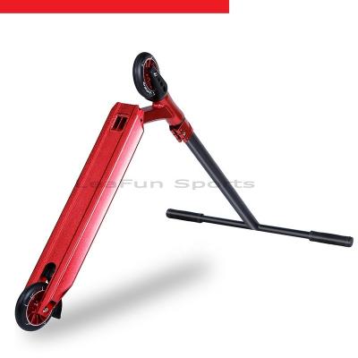 China Brand New 2022 Youth Stunt Pro Scooter with 6061-T6 Aircraft Grade Aluminum Box-Shape Deck. Manufacturer Direct Sell for sale