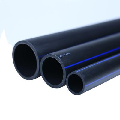 China Corrosion Resistant High Quality Water Supply PE Pipe HDPE Polyethylene Black Pipe For Sale for sale