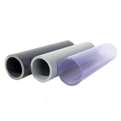 China DianHuai Plastic Water PVC Tubes and Factory Wholesale DN15-DN600 PVC Pipe Household Water Supply Suitable High Quality Production Line for sale