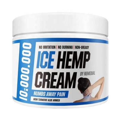 China Drop Private Label Hemp Natural Cream For Joints, Back, Neck, Pain Relief Cream Muscle Aches for sale