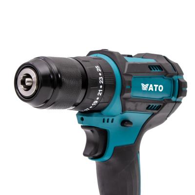 China High Quality ATO A80121204T DIY 13mm 3.0Ah 4.0Ah 18V Cordless Combo Nail Drill Driver A80121204T Producer A80121204T for sale