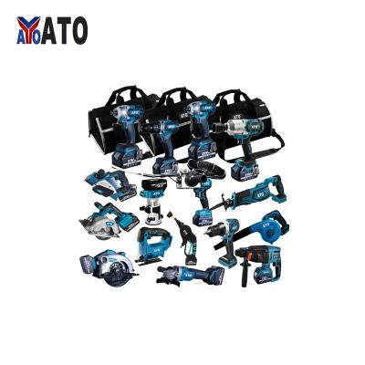 China ATO Power Tools N in One Professional DIY CE 3.0Ah 4.0Ah 5.0Ah, GS Tool CB2016 Cordless Combo Kit for sale