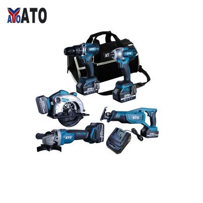 China ATO Power Tools N in one makita soft handle 3.0Ah 4.0Ah 5.0Ah 18V combo herramientas kit CB2005 from hotsale for sale