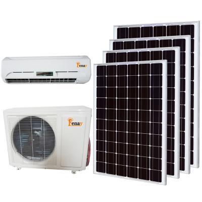 China Hotel/Household/Home Wall Mounted DC AC Hybrid Split Solar Air Conditioning Solar Air Conditioner for sale