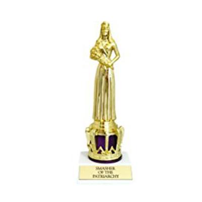 中国 Ironic Golden Europe Pageant Winner Statuette Trophy 販売のため