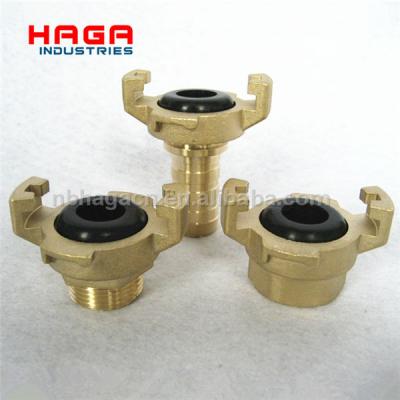 China GEKA Brass Coupling Half Equal German Coupling Type for sale