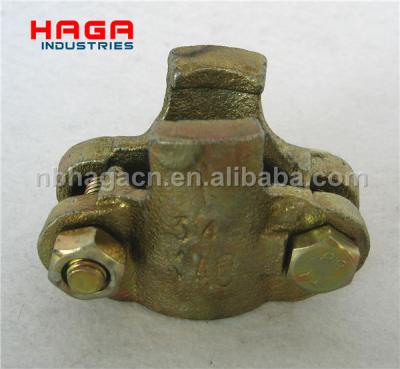 China Pipe Clamp Carbon Steel DIN 20039B Pipe Clamp With Loose Saddles And Safety Claws for sale