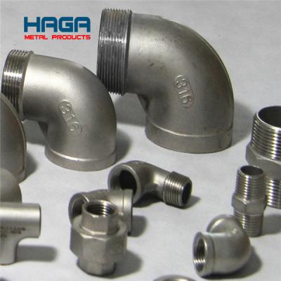 China NPT BSP Threaded DIN2999 Galvanized Steel Pipe Fittings Equal for sale