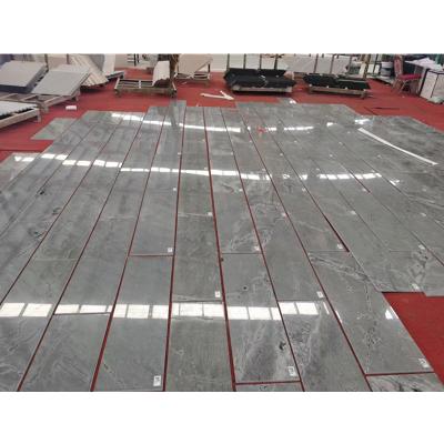 China Modern Natural Silver Platinum Gray Marble Floor Tile for sale