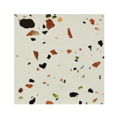 China Country Colored Chips White Terrazzo Tiles for sale